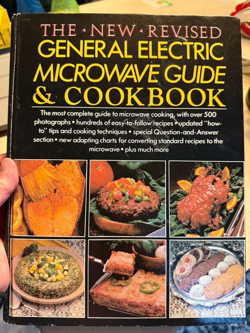 Vintage Recipe  General Electric Microwave Guide & Cookbook Hardcover 1977